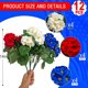 thumbnail image 2 of Flores Artificiales de Geranio Hananona UV para Exterior, 2 of 3