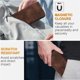 thumbnail image 5 of Funda Flip Premium Fibra de Carbono para Motorola MOTO G86 Power con Soporte y Cierre Marrón, 5 of 6