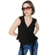 thumbnail image 1 of Polera Mujer Vuelos Negro Corona, 1 of 5