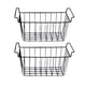 thumbnail image 4 of 2 Cestas Para Congelador, Cestas Profundas Para Refrigerador, Para Cocina, Dormitorio, Casa De Campo, 42,5 Cm X 24,5 Cm X 20 Cm, 4 of 5