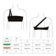 thumbnail image 3 of Top de bikini con un hombro negro Talla L, 3 of 3