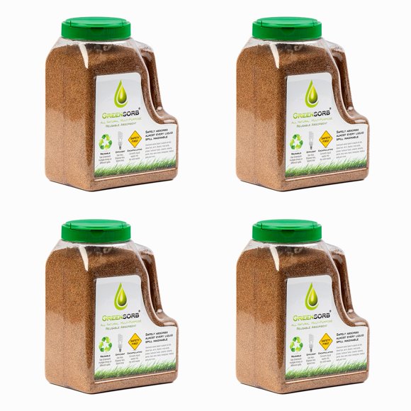 Absorbente GREENSORB reutilizable granular de 1,8 kg GS‑4