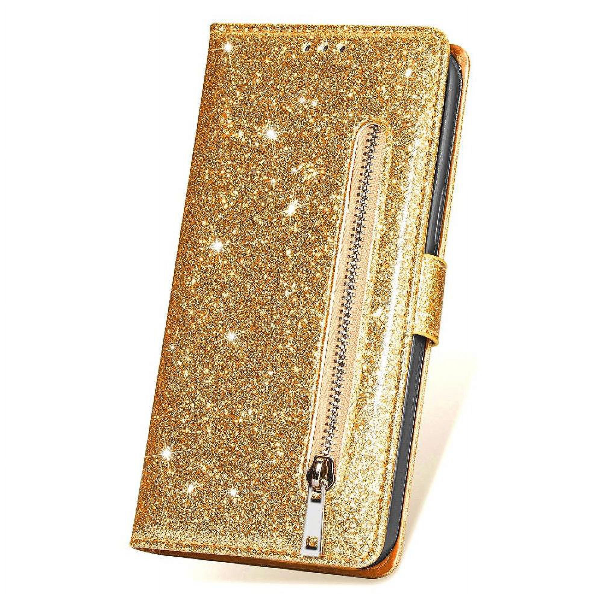 Funda Para Foxdock Elegante Funda Xiaomi Redmi 12 4g/5g Glitter Con Cremallera-ideal Para El Uso Diario