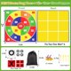 thumbnail image 5 of Puf gigante 2 en 1 WYRJXYB Outdoor Games Toss & Tic Tac Toe, 5 of 6
