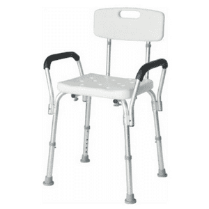 Taumm - Silla Ducha Con Reposabrazos Y Respaldo