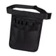 thumbnail image 4 of Riñonera de enfermera, bolsa organizadora de enfermería con varios compartimentos, ajustable, práctica, riñonera de enfermera, cinturón organizador de Negro, 4 of 5