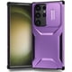 thumbnail image 4 of Funda Resistente para Samsung Galaxy S23 Ultra con Tapa Deslizante y Protección Militar Morado, 4 of 6