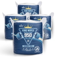 Toallitas Limpiadoras Para Equipos De Gimnasio Tazza, 4 X 950 Unidades (3800 En Total)