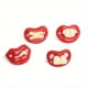 thumbnail image 1 of 1pc Assorted Varieties Pet Funny Pacifier For Dogs Chew Toy Interactive Toy Red Lip Shaped Dog Toy, 1 of 4