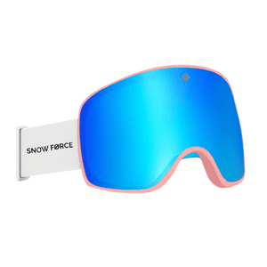 Snow Force - Antiparras Magnéticas Ski & Snowboard North Pole / Azul - Rosa - Blanco
