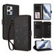 thumbnail image 1 of Funda Cartera Mariposa para [Xiaomi Redmi Note 12 Pro Plus] con Soporte y Cremallera Negro, 1 of 6