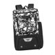 thumbnail image 4 of Bolsa Deportiva Para Año Nuevo, Fútbol, ​​gimnasio, Cumpleaños, Baloncesto, Mochila Con Portapelotas, Color Negro, Blanco Y Gris, 4 of 5
