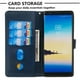 thumbnail image 5 of Funda con Cremallera para Samsung Galaxy Note 8, Carcasa Cartera de Cuero PU con Soporte y Tarjetero, 5 of 5