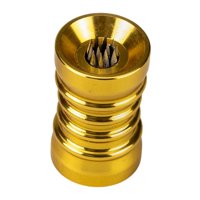 Magideal - Burnisher Moldeador De Puntas Para Taco De Billar 2 En 1, Accesorios De Billar, Herramienta Multifuncional De Reparación De Puntas Para Taco De Billar Oro