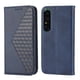 thumbnail image 5 of Funda Flip FOXDOCK para Sony Xperia 1 V , Estilo Billetera con Diseño Rombo, Correa de Mano y Soporte, Uso Diario, 5 of 6