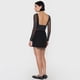 thumbnail image 3 of Skort Mujer Tiro Bajo Negro Corona, 3 of 5