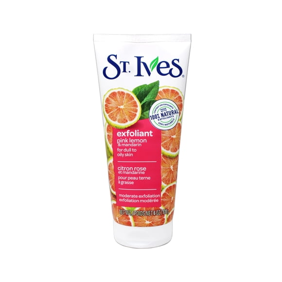 Exfoliante Facial St. Ives Limón Rosado y Mandarina 170 g