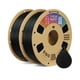 thumbnail image 1 of Filamento para impresora 3D OVERTURE PLA, 1,75 mm, bobina de 2 kg (paquete negro de 2), 1 of 8