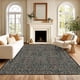 thumbnail image 3 of Alfombra Urownmat de 240 x 300 cm, lavable, verde, para salón o dormitorio, 3 of 8