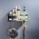 thumbnail image 4 of Estante de ducha, sin taladrar, acero inoxidable cepillado, cesta de ducha, estante de baño, organizador, estante de ducha autoadhesivo, 4 of 5