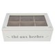 thumbnail image 1 of Caja de Té Madera Blanco, 1 of 4