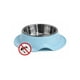 thumbnail image 2 of Plato Antihormigas Acero Inoxidable Mascotas 21,5 cm celeste, 2 of 9