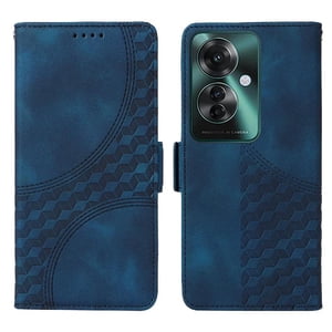 Carcasa Foxdock Oppo Reno 11F De Cuero Pu, Diseño Acolchado Clásico, Protección Contra Caídas Y Rayones