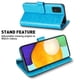 thumbnail image 1 of Premium Leather Wallet Case with Glass Screen Protector and RFID Blocking for Samsung Galaxy A71/A54/A53/A52/A52s/A51/A50/A30s/A34/A33/A32/A23/A21/A20, 1 of 3