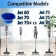 thumbnail image 2 of Paquete de 3 filtros de aspiradora lavables para SAMSUNG Jet 70, 70+, 75, 75+, 2 of 6