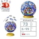 thumbnail image 5 of Pelota de rompecabezas 3D con personajes de Disney de Ravensburger, 72 piezas, 5 of 6