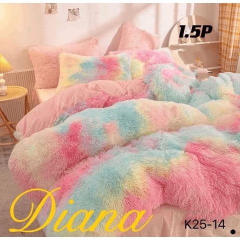 Todostore - Plumón De Invierno Peludos Con Chiporro 2 Plazas