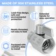 thumbnail image 4 of Válvula de cierre de ducha Kruuvax 304 de acero inoxidable 1/2 NPT, 4 of 7