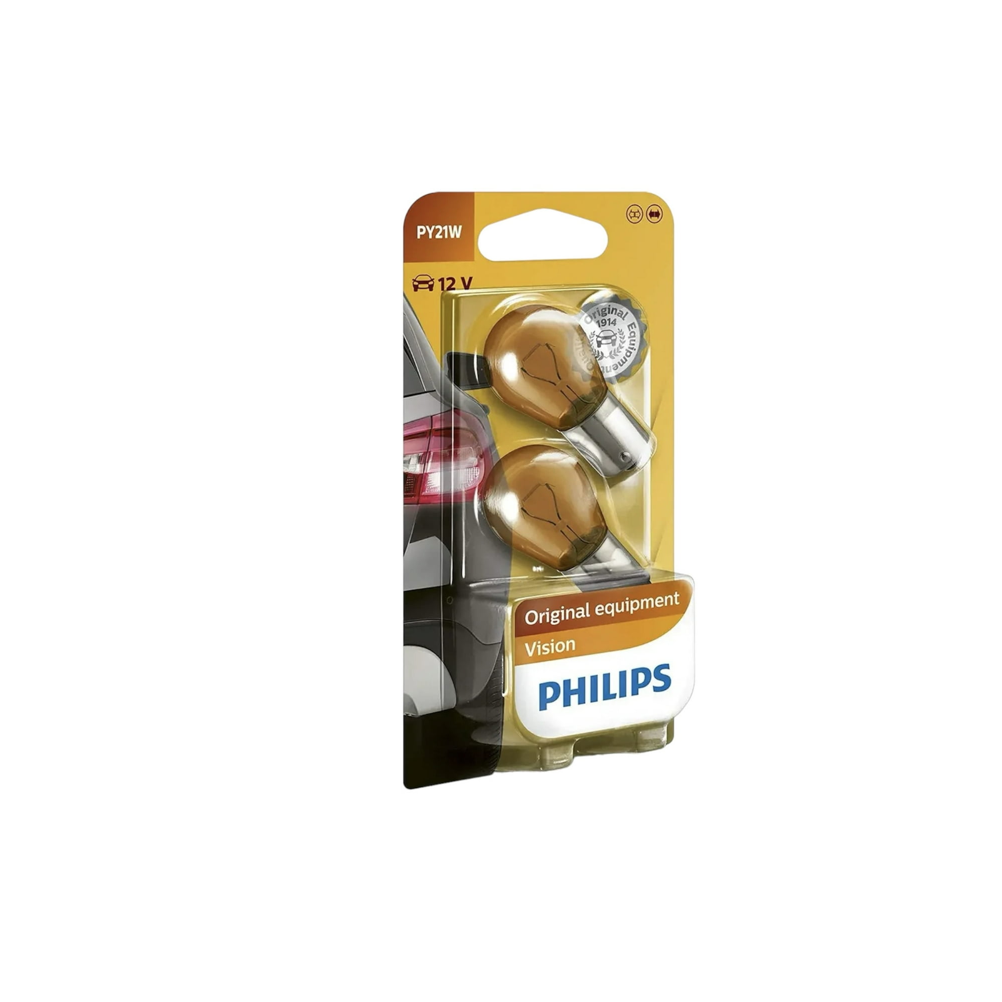 Kit Ampolletas Philips Py21w Luz Viraje Cruce Intermitentes