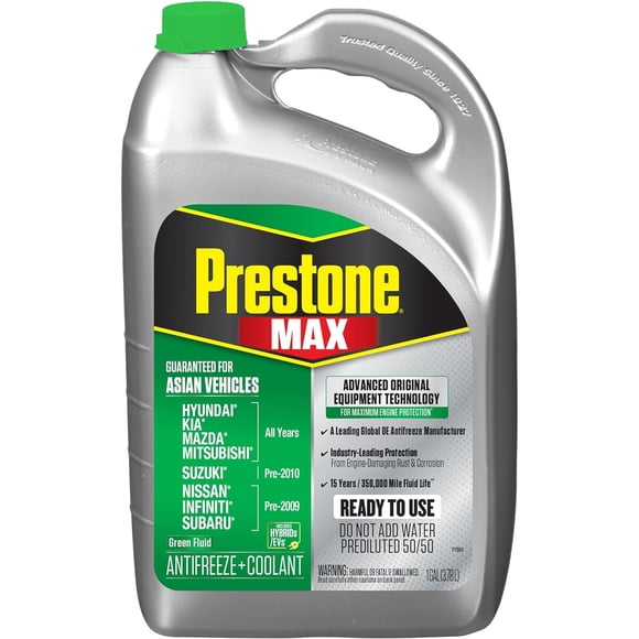 Prestone MAX Asian Green 5050 Antifreeze Automotive Coolant