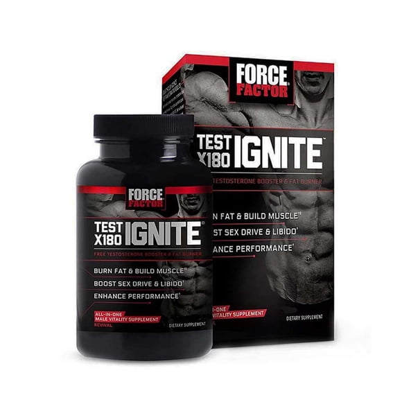 Force Factor Test X180 Ignite Aumento De Testosterona 120 caps