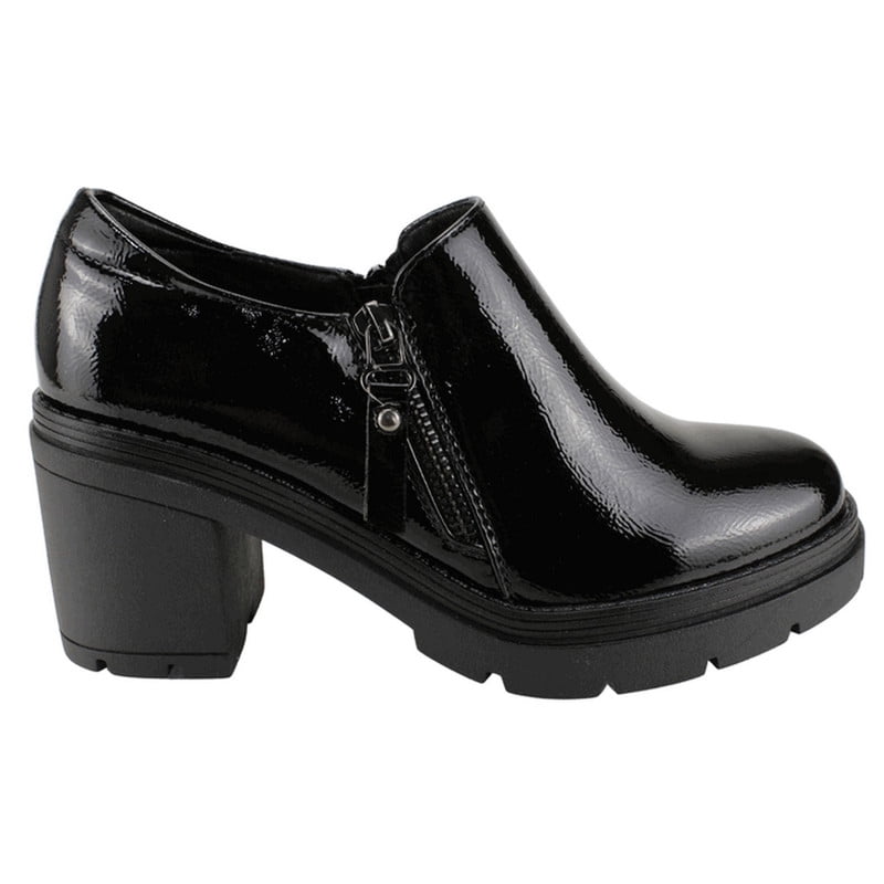 Zapato New Walk Alice Negro Brillante