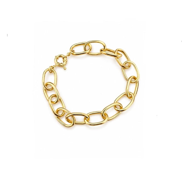 Pulsera Golden Links con Baño de Oro 18K