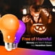 thumbnail image 3 of Bombillas LED Bluex A19 naranja de 7 W (equivalente a 50 W), paquete de 6, 3 of 8