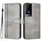 thumbnail image 1 of Funda Cartera para TCL 50 XE Protección 360° con Ranuras para Tarjetas y Soporte Gris, 1 of 6