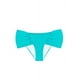 thumbnail image 1 of Bikini Calzón Con Laterales Drapeados Turquesa S, 1 of 2