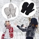 thumbnail image 3 of Lindos guantes de lana de doble uso, cálidos guantes de lana de medio dedo y medio dedo para otoño e invierno para mujeres y hombres., 3 of 8