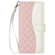 thumbnail image 2 of Funda Tipo Cartera Acolchada para iPhone 14 Pro Max con Bloqueo RFID Ranuras y Correa Rosa, 2 of 5