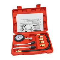 Magideal - Kit De Probador De Compresión Medidor De Prueba Con Caja De Almacenamiento Herramienta De Reparación Portátil 0-20 Bar Alto Rendimiento Para Automóvil