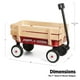 thumbnail image 2 of Toy Wagon Radio Flyer My 1st Steel & Wood con osito de peluche para niños, 2 of 3