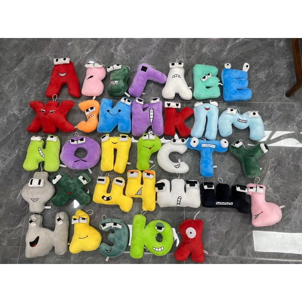 Nuevos 33 Estilos de Alfabeto Lore Alfabeto Ruso Lore Juguete de Peluche Animal de Peluche Muñeco Juguetes Educativos Regalo de Navidad