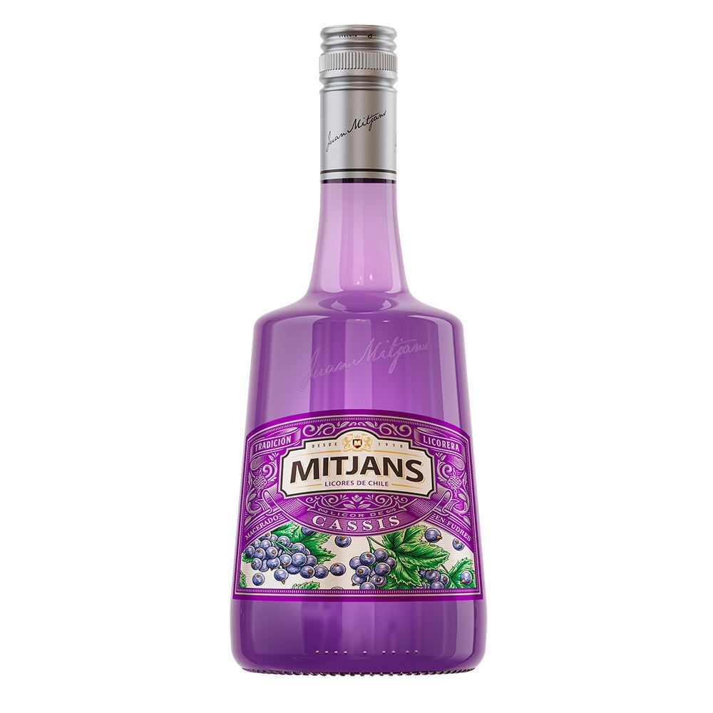 Mitjans - Licor De Crema Cassis 20° Botella