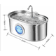 thumbnail image 3 of Bebedero Automático Gatos Perros Fuente Agua 3.2l Inox, 3 of 6