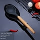 thumbnail image 2 of Reposacucharas negro mate, soporte de acero inoxidable para estufa, soporte para utensilios de cocina (1 unidad de 9,5 pulgadas), 2 of 5