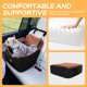 thumbnail image 4 of Asiento de coche HiPetpy para perros pequeños de menos de 30 libras con tapete, 4 of 8