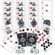 thumbnail image 4 of Paquete de cartas y dados Masterpieces NFL Las Vegas Raiders, 4 of 4